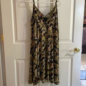 5For$15 Camouflage short dress straps sleeveless size M